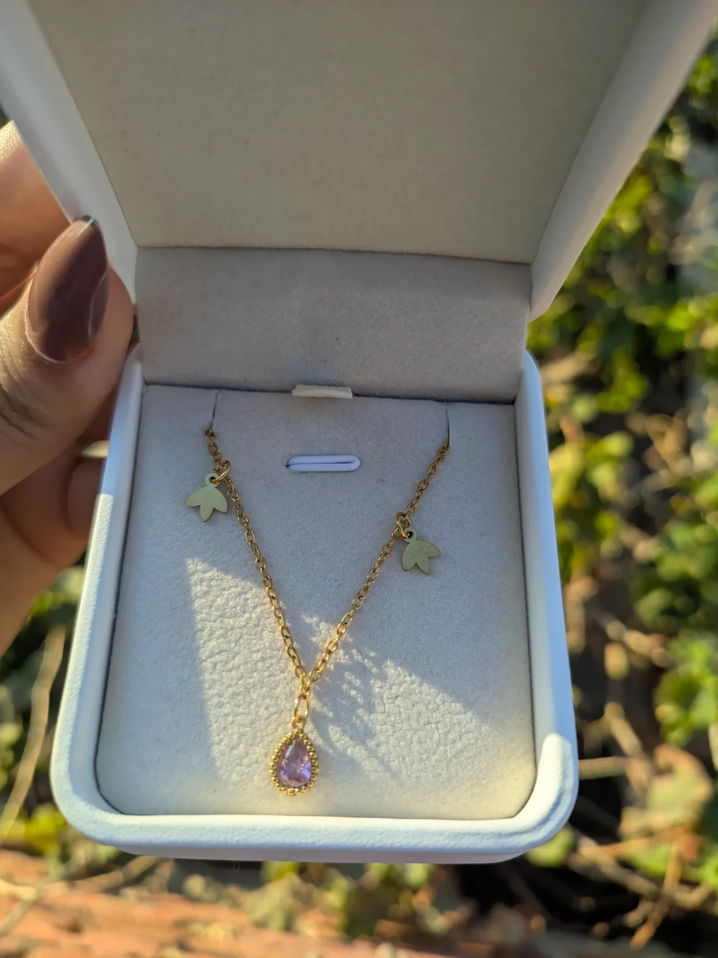 Leaf Charms Chain