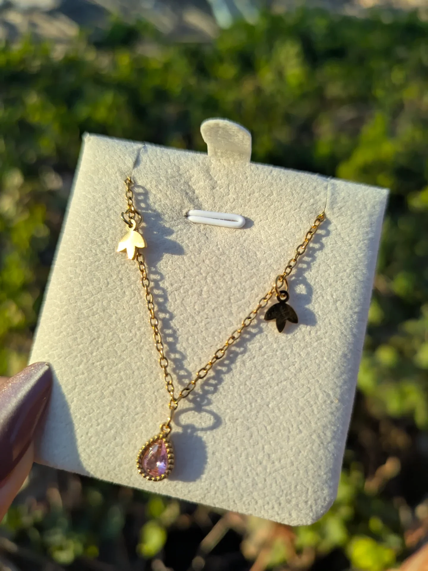 Leaf Charms Chain