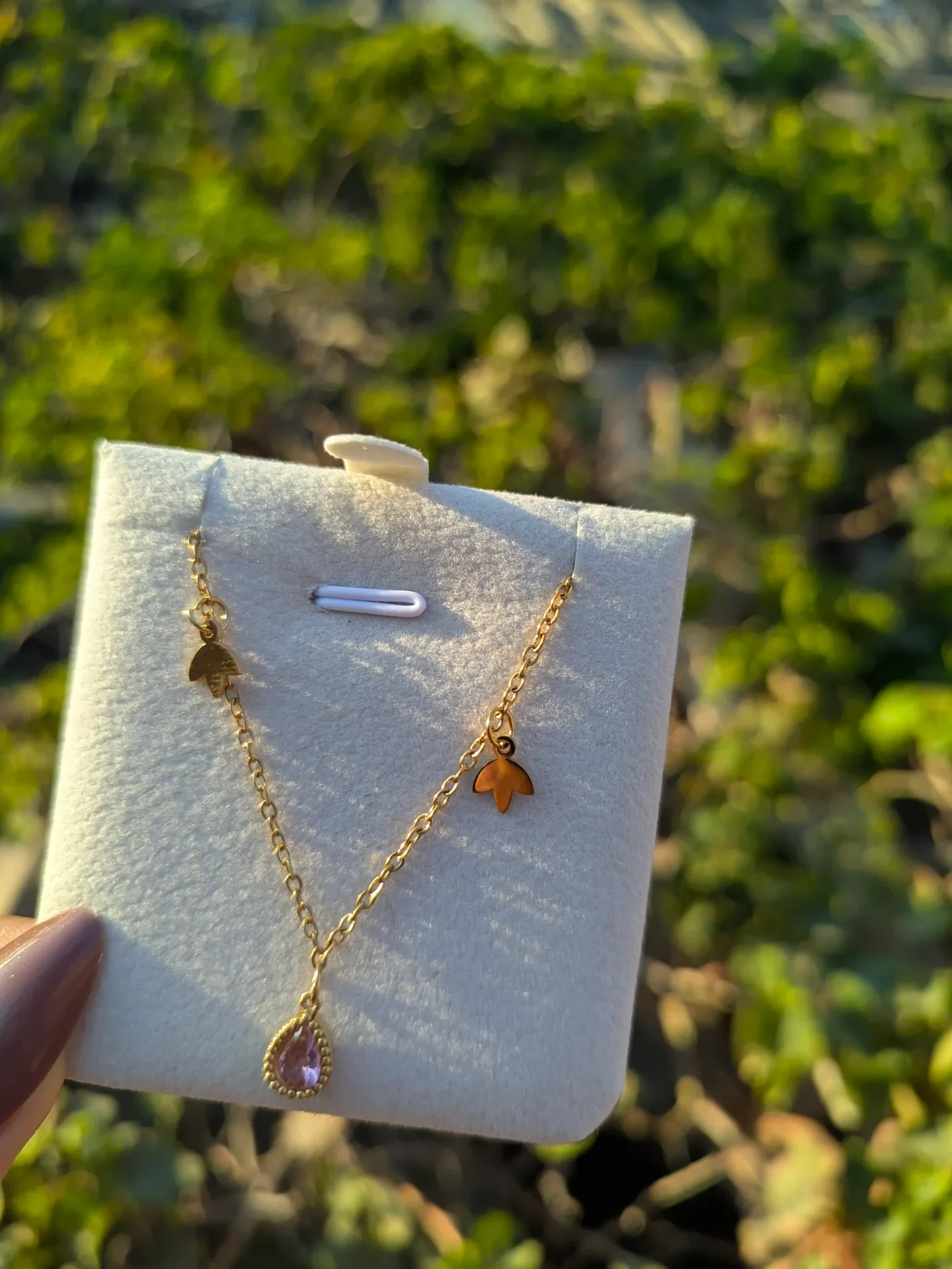 Leaf Charms Chain