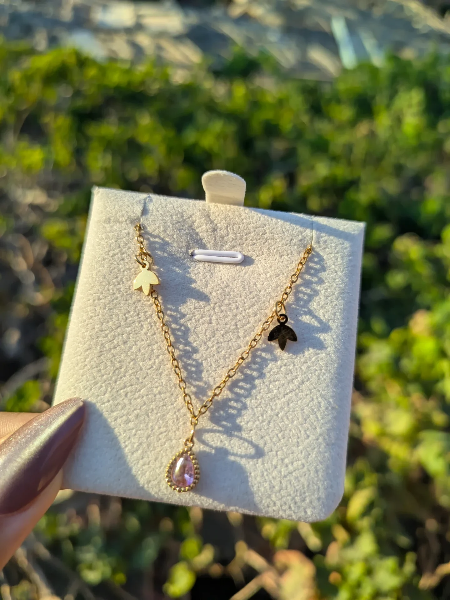 Leaf Charms Chain